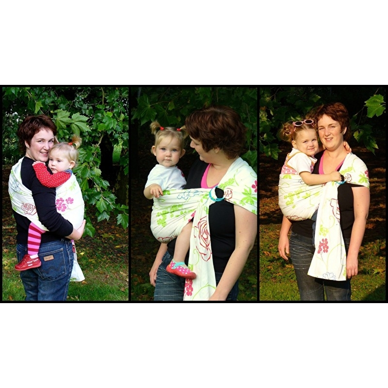 Ring Sling Draagdoeken, Kleur 1 Aqua